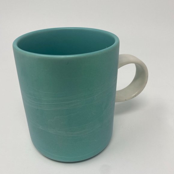 Starbucks Spring 2020 Mins Blue Marble Shimmer Ceramic Cup Mug 12 fl oz - Picture 2 of 5